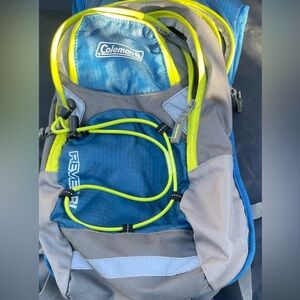 Coleman Blue and Gray Backpack
